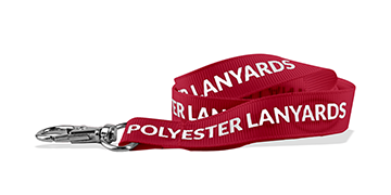 Lanyards económicos para eventos personalizados 15mm - Impressão a uma cor