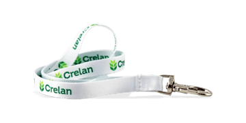 Lanyards de cetim personalizados 10mm - Impressão a cores (Full-Colour)