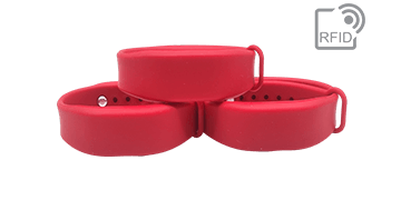 Pulseiras RFID de silicone Slim Watch