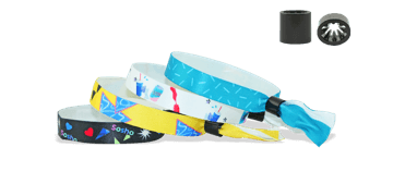 Pulseiras de cetim suave com fecho Oslo