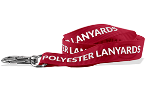 Lanyards económicos para eventos personalizados 15mm - Impressão a uma cor